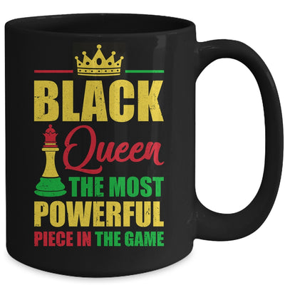Black Queen The Most Powerful Piece In The Game Black Pride Mug | teecentury