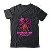 Black Women Queen Stronger Than Breast Cancer Pink Ribbon T-Shirt & Hoodie | Teecentury.com