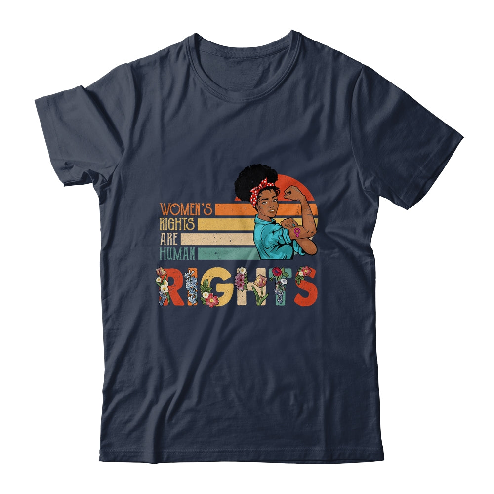Black Women's Rights Are Human Rights Protect Feminism Shirt & Tank Top | teecentury