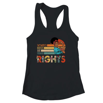 Black Women's Rights Are Human Rights Protect Feminism Shirt & Tank Top | teecentury
