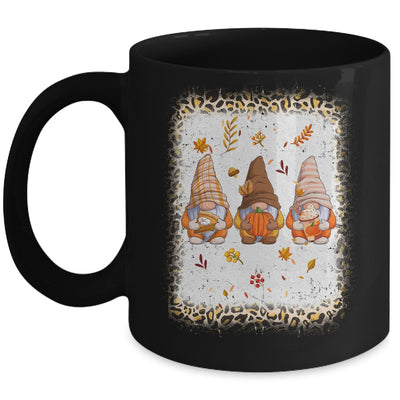 Bleached Happy Fall Yall Gnome Pumpkin Autumn Thanksgiving Mug | teecentury