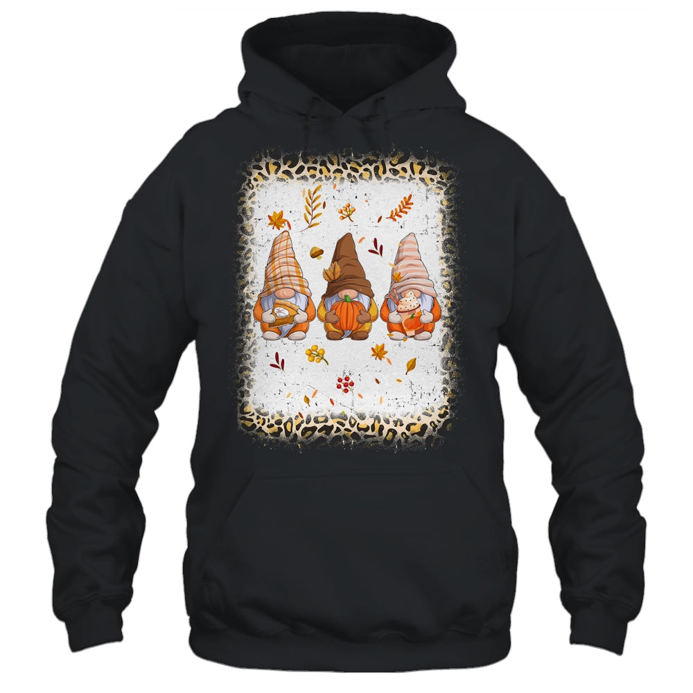 Bleached Happy Fall Yall Gnome Pumpkin Autumn Thanksgiving Shirt & Hoodie | teecentury