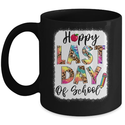 Bleached Happy Last Day Of School Teacher Student Graduation Mug | teecentury