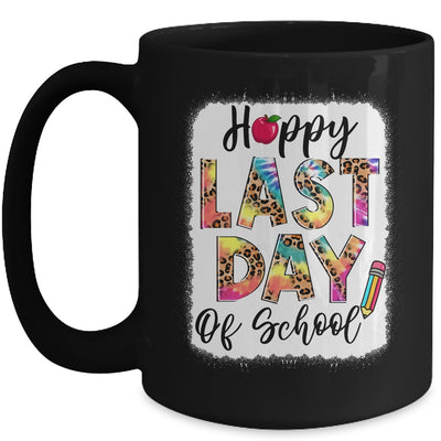 Bleached Happy Last Day Of School Teacher Student Graduation Mug | teecentury