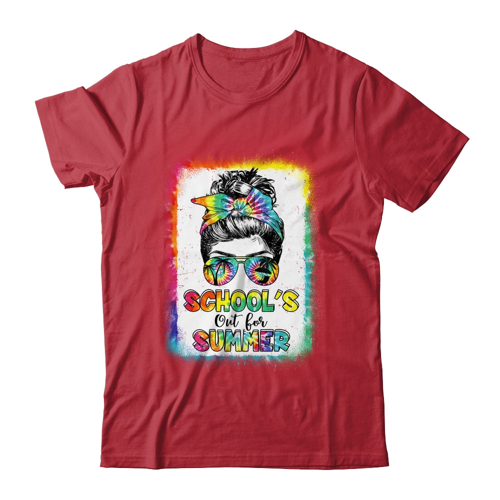 Bleached Last Day Of School Schools Out For Summer Teacher Shirt & Tank Top | teecentury