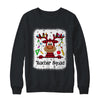 Bleached Teacher Squad Reindeer Funny Teacher Christmas Xmas T-Shirt & Sweatshirt | Teecentury.com