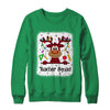 Bleached Teacher Squad Reindeer Funny Teacher Christmas Xmas T-Shirt & Sweatshirt | Teecentury.com