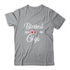 Blessed Gigi Heart Decoration Gigi For Mothers Day Shirt & Tank Top | teecentury