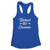 Blessed Grammie Heart Decoration Grammie For Mothers Day Shirt & Tank Top | teecentury