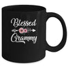 Blessed Grammy Heart Decoration Grammy For Mothers Day Mug | teecentury