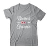 Blessed Grannie Heart Decoration Grannie For Mothers Day Shirt & Tank Top | teecentury