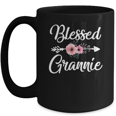 Blessed Grannie Heart Decoration Grannie For Mothers Day Mug | teecentury