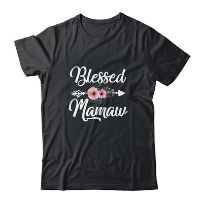 Blessed Mamaw Heart Decoration Mamaw For Mothers Day Shirt & Tank Top | teecentury