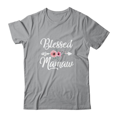 Blessed Mamaw Heart Decoration Mamaw For Mothers Day Shirt & Tank Top | teecentury