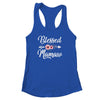 Blessed Mamaw Heart Decoration Mamaw For Mothers Day Shirt & Tank Top | teecentury