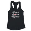 Blessed Mawmaw Heart Decoration Mawmaw For Mothers Day Shirt & Tank Top | teecentury