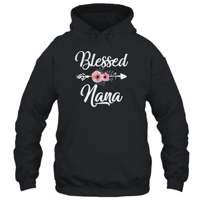 Blessed Nana Heart Decoration Nana For Mothers Day Shirt & Tank Top | teecentury