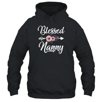 Blessed Nanny Heart Decoration Nanny For Mothers Day Shirt & Tank Top | teecentury