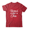 Blessed Oma Heart Decoration Oma For Mothers Day Shirt & Tank Top | teecentury