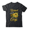 Blessed To Be Called Gigi Sunflower Mothers Day T-Shirt & Tank Top | Teecentury.com