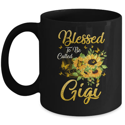 Blessed To Be Called Gigi Sunflower Mothers Day Mug Coffee Mug | Teecentury.com