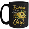 Blessed To Be Called Gigi Sunflower Mothers Day Mug Coffee Mug | Teecentury.com