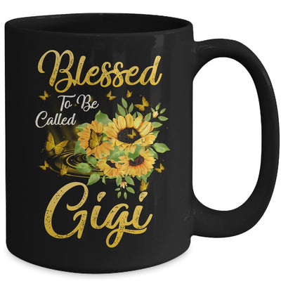 Blessed To Be Called Gigi Sunflower Mothers Day Mug Coffee Mug | Teecentury.com