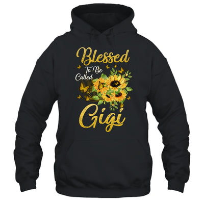 Blessed To Be Called Gigi Sunflower Mothers Day T-Shirt & Tank Top | Teecentury.com