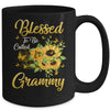 Blessed To Be Called Grammy Sunflower Mothers Day Mug Coffee Mug | Teecentury.com