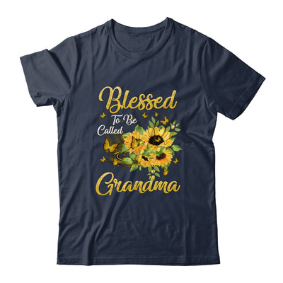 Blessed To Be Called Grandma Sunflower Mothers Day T-Shirt & Tank Top | Teecentury.com