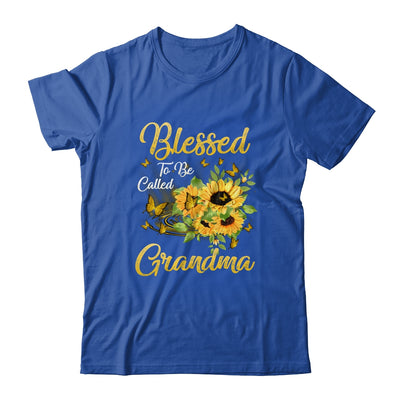 Blessed To Be Called Grandma Sunflower Mothers Day T-Shirt & Tank Top | Teecentury.com