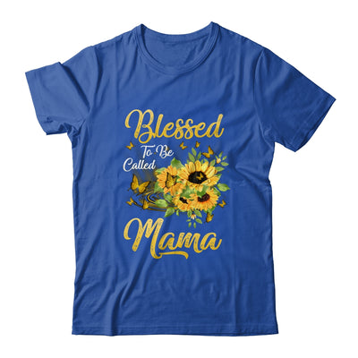 Blessed To Be Called Mama Sunflower Mothers Day T-Shirt & Tank Top | Teecentury.com