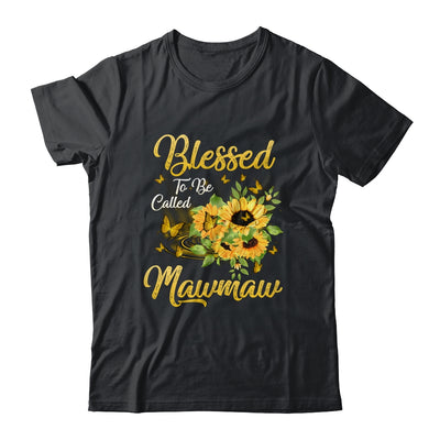 Blessed To Be Called MawMaw Sunflower Mothers Day T-Shirt & Tank Top | Teecentury.com