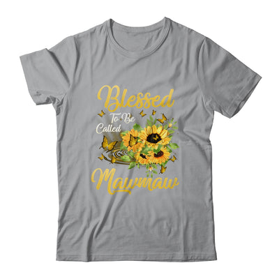 Blessed To Be Called MawMaw Sunflower Mothers Day T-Shirt & Tank Top | Teecentury.com