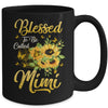 Blessed To Be Called Mimi Sunflower Mothers Day Mug Coffee Mug | Teecentury.com
