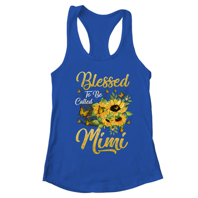 Blessed To Be Called Mimi Sunflower Mothers Day T-Shirt & Tank Top | Teecentury.com