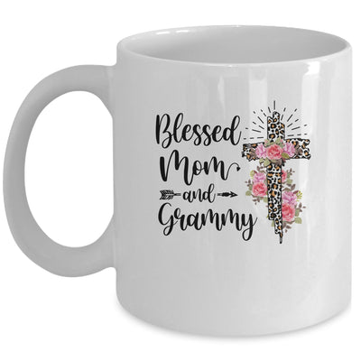 Blessed To Be Called Mom And Grammy Funny Grammy Mug Coffee Mug | Teecentury.com