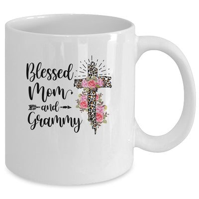 Blessed To Be Called Mom And Grammy Funny Grammy Mug Coffee Mug | Teecentury.com