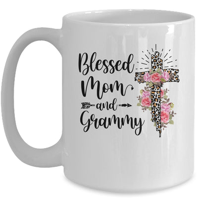 Blessed To Be Called Mom And Grammy Funny Grammy Mug Coffee Mug | Teecentury.com