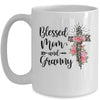 Blessed To Be Called Mom And Granny Funny Granny Mug Coffee Mug | Teecentury.com