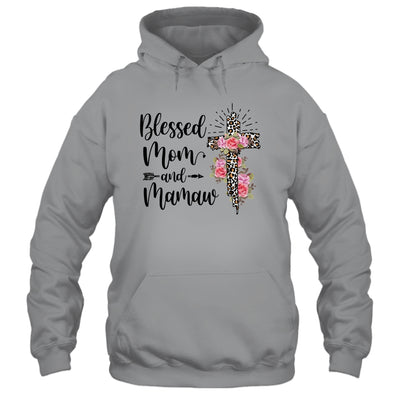 Blessed To Be Called Mom And Mamaw Funny Mamaw T-Shirt & Hoodie | Teecentury.com