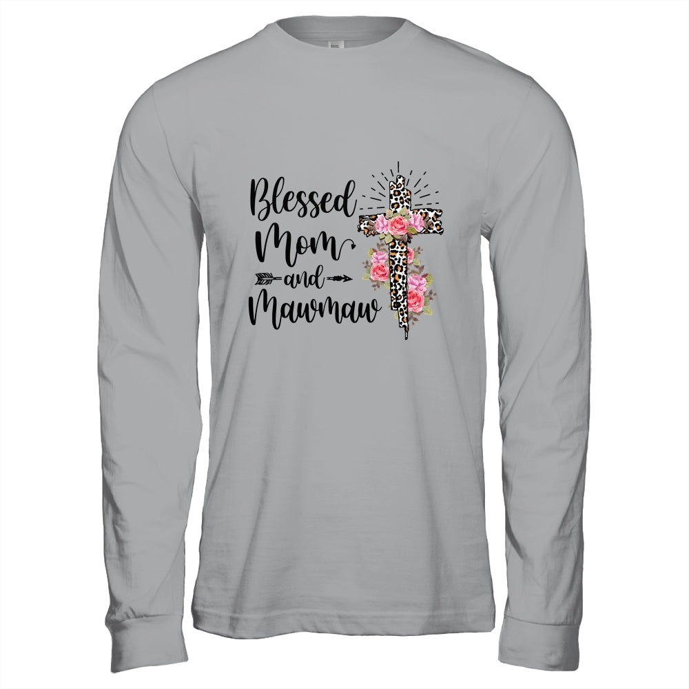 Blessed To Be Called Mom And Mawmaw Funny Mawmaw T-Shirt & Hoodie | Teecentury.com
