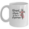 Blessed To Be Called Mom And Mawmaw Funny Mawmaw Mug Coffee Mug | Teecentury.com