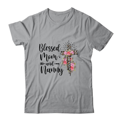 Blessed To Be Called Mom And Nanny Funny Nanny T-Shirt & Hoodie | Teecentury.com