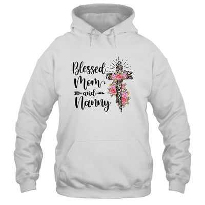 Blessed To Be Called Mom And Nanny Funny Nanny T-Shirt & Hoodie | Teecentury.com