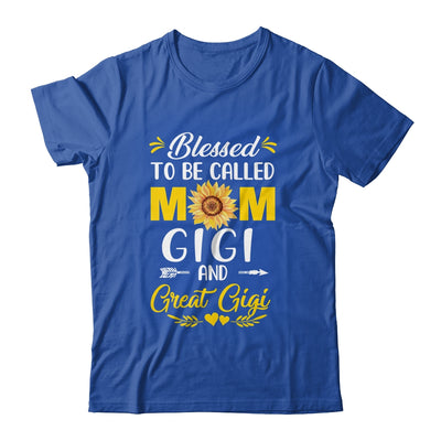 Blessed To Be Called Mom Gigi Great Gigi Mothers Day Shirt & Tank Top | teecentury