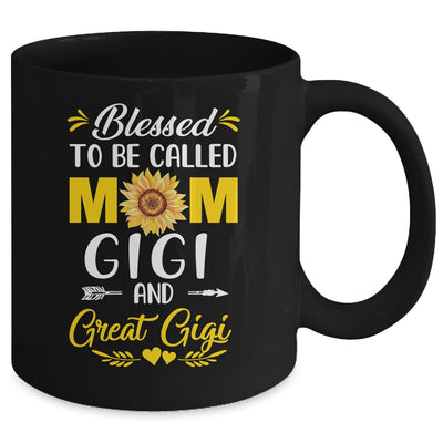 Blessed To Be Called Mom Gigi Great Gigi Mothers Day Mug | teecentury