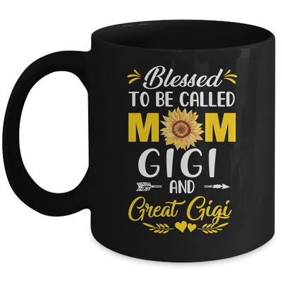 Blessed To Be Called Mom Gigi Great Gigi Mothers Day Mug | teecentury