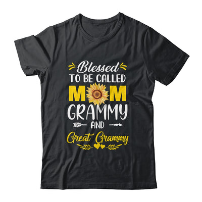 Blessed To Be Called Mom Grammy Great Grammy Mothers Day Shirt & Tank Top | teecentury