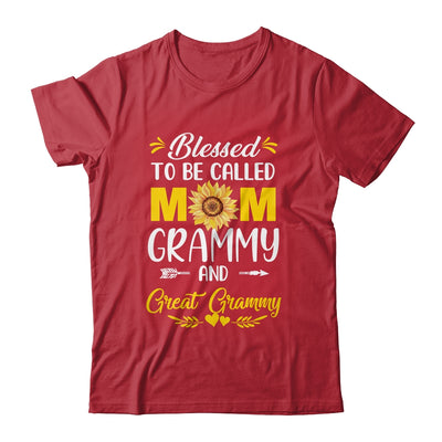 Blessed To Be Called Mom Grammy Great Grammy Mothers Day Shirt & Tank Top | teecentury